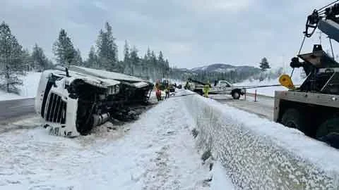 Heavy Duty Truck Recovery Western Montana